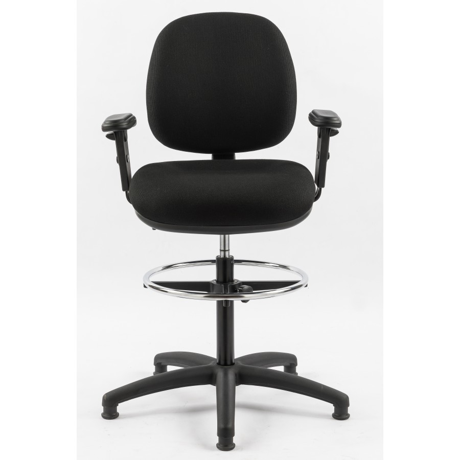 Ergo Line Fabric Draughtsman Chair